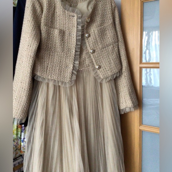 Lian Yi Fang” 2 Peace Cocktail Fun Dress - Picture 3 of 4